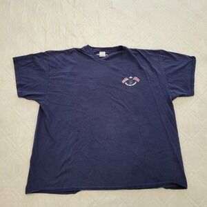 Holoa Surf Company blue‎ T shirt men's 3XL 100% cotton